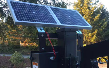Sierra Madre Liftmaster Solar Panel Gate Repair