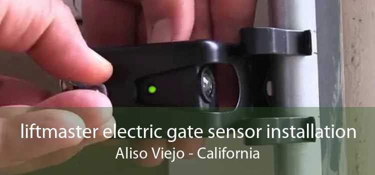 liftmaster electric gate sensor installation Aliso Viejo - California