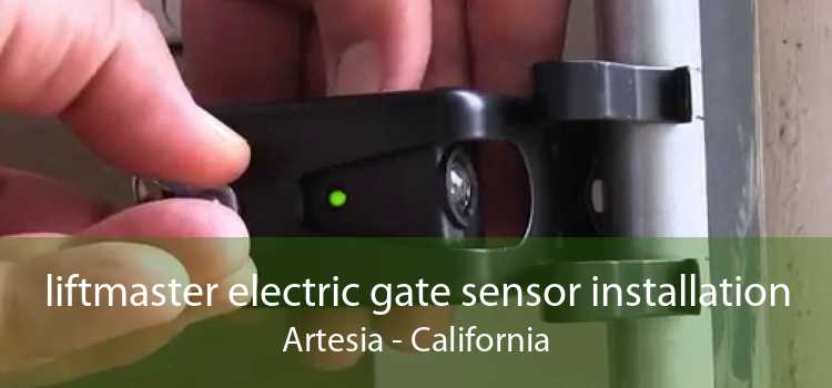 liftmaster electric gate sensor installation Artesia - California