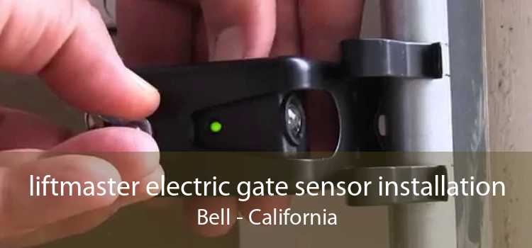 liftmaster electric gate sensor installation Bell - California