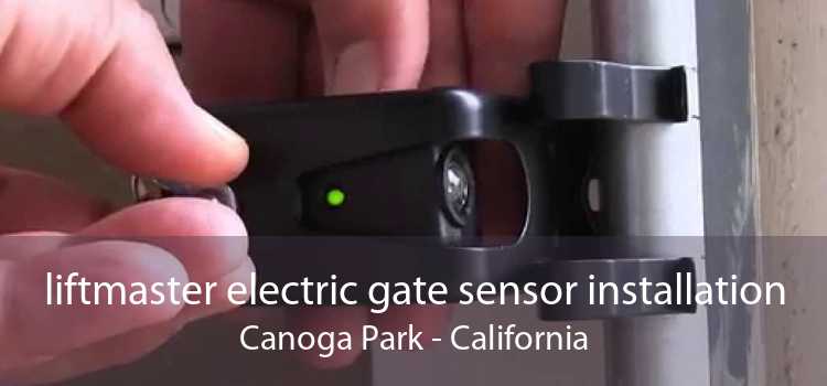 liftmaster electric gate sensor installation Canoga Park - California
