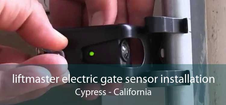 liftmaster electric gate sensor installation Cypress - California