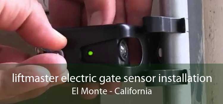 liftmaster electric gate sensor installation El Monte - California