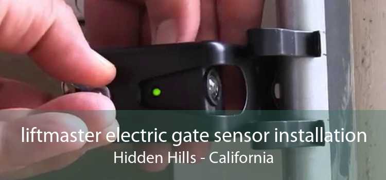 liftmaster electric gate sensor installation Hidden Hills - California