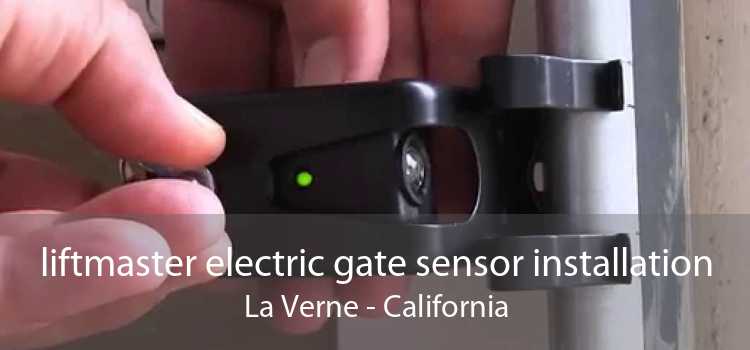liftmaster electric gate sensor installation La Verne - California