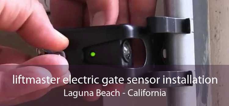 liftmaster electric gate sensor installation Laguna Beach - California