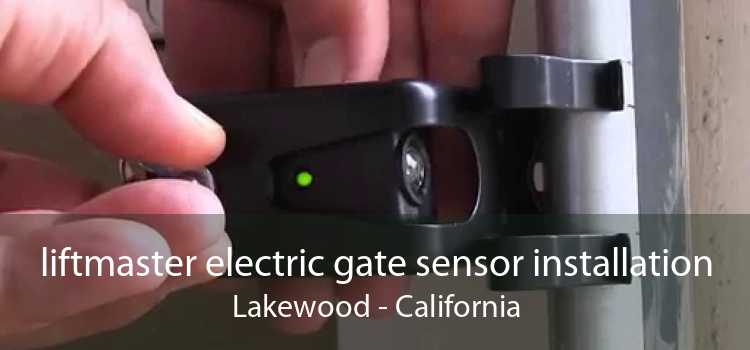 liftmaster electric gate sensor installation Lakewood - California
