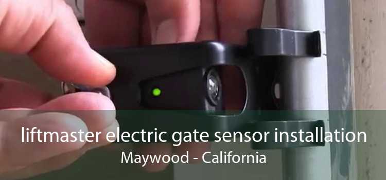 liftmaster electric gate sensor installation Maywood - California