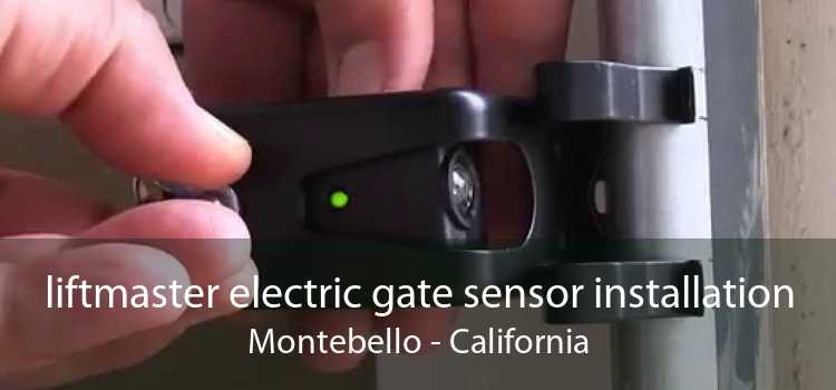 liftmaster electric gate sensor installation Montebello - California