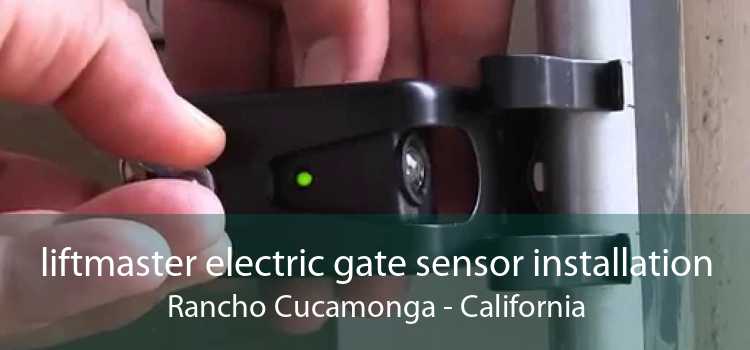 liftmaster electric gate sensor installation Rancho Cucamonga - California