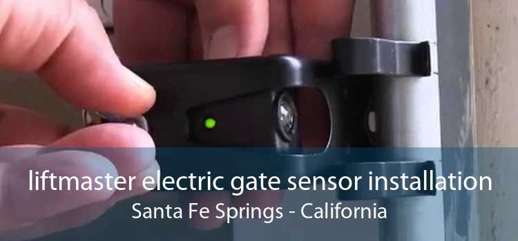 liftmaster electric gate sensor installation Santa Fe Springs - California