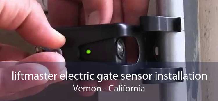 liftmaster electric gate sensor installation Vernon - California