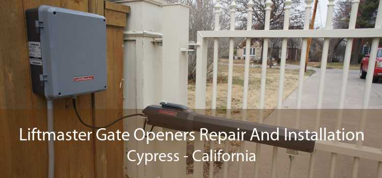 Liftmaster Gate Openers Repair And Installation Cypress - California