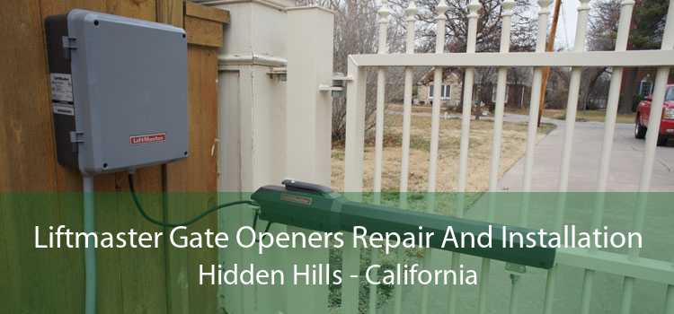 Liftmaster Gate Openers Repair And Installation Hidden Hills - California