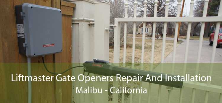 Liftmaster Gate Openers Repair And Installation Malibu - California
