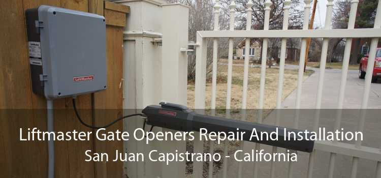 Liftmaster Gate Openers Repair And Installation San Juan Capistrano - California