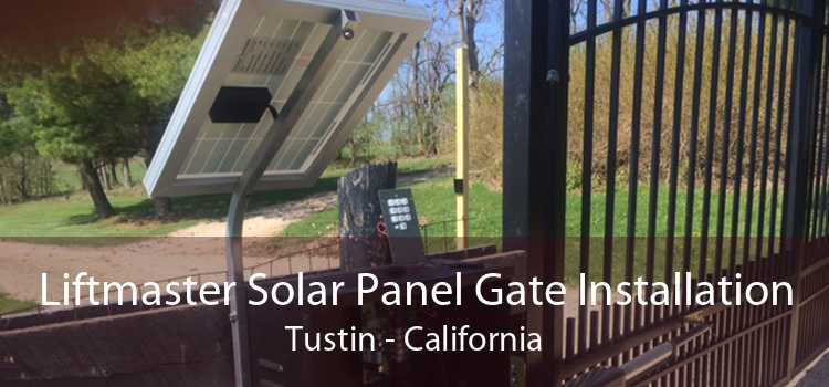 Liftmaster Solar Panel Gate Installation Tustin - California