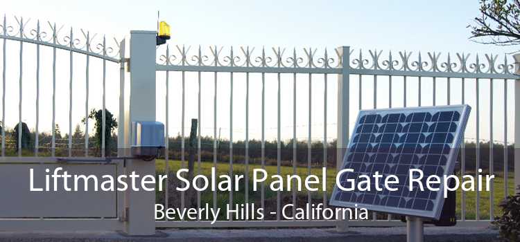 Liftmaster Solar Panel Gate Repair Beverly Hills - California