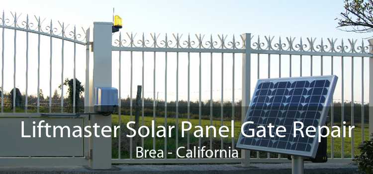 Liftmaster Solar Panel Gate Repair Brea - California