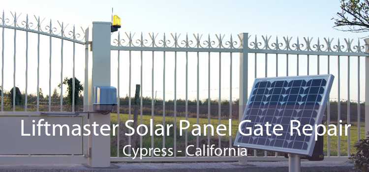 Liftmaster Solar Panel Gate Repair Cypress - California