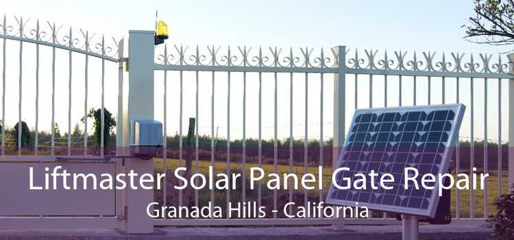 Liftmaster Solar Panel Gate Repair Granada Hills - California