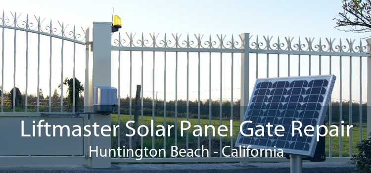 Liftmaster Solar Panel Gate Repair Huntington Beach - California