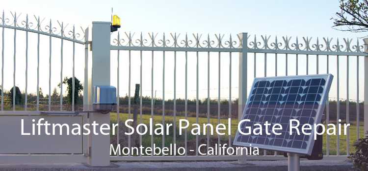 Liftmaster Solar Panel Gate Repair Montebello - California