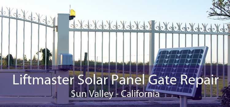 Liftmaster Solar Panel Gate Repair Sun Valley - California