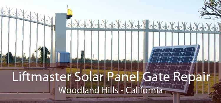 Liftmaster Solar Panel Gate Repair Woodland Hills - California